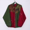 Impalavintage Green & Red Fashion Shell Jacket Wholesale