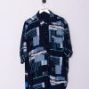 Impalavintage2 Blue Squares Shirt Clearance