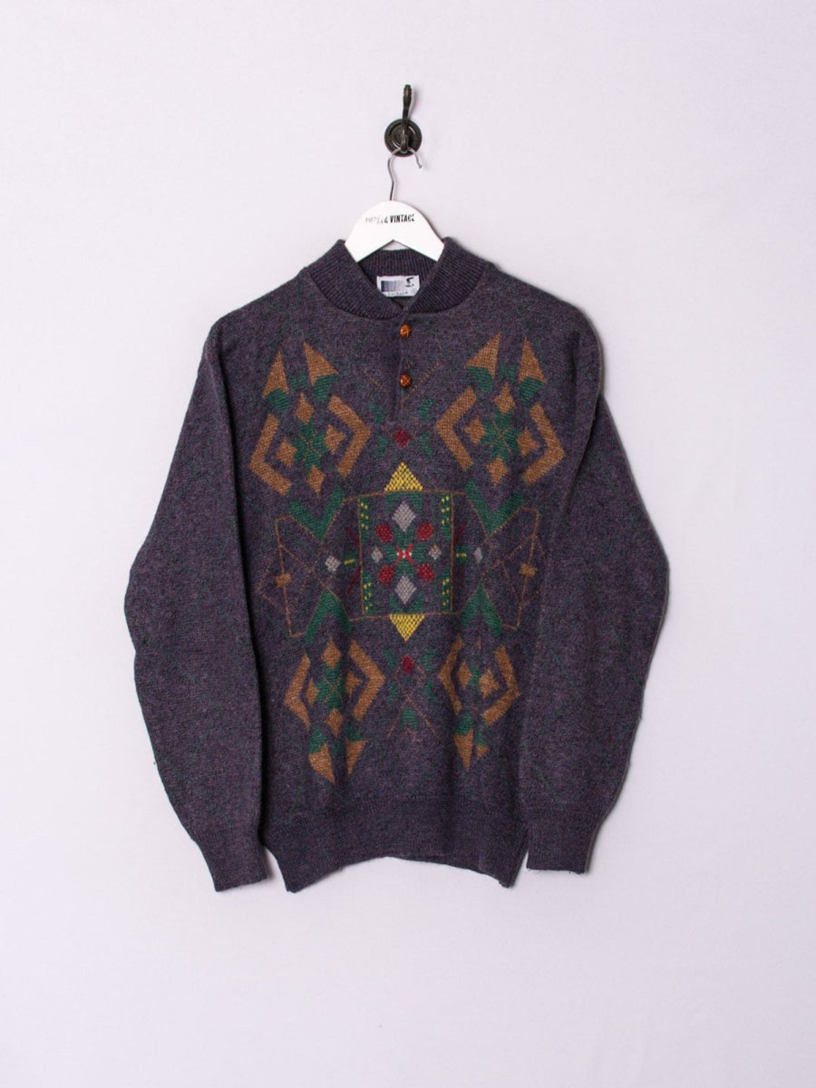 Impalavintage Baobab 1/3 Buttoned Sweater Online