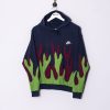 Impalavintage Nike Navy Blue Rework Iv Hoodie Best