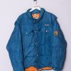 Impalavintage Ellesse Blue Puffer Coat Best