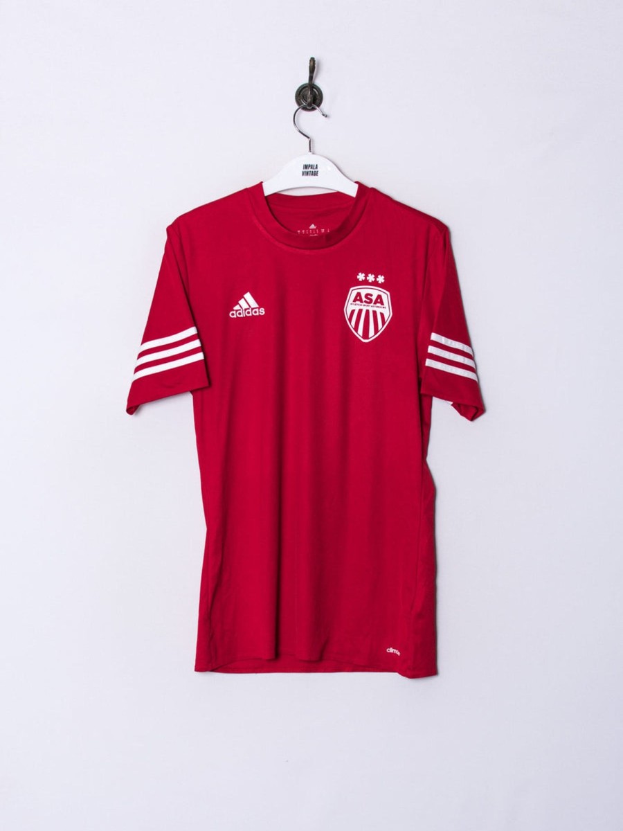 Impalavintage Adidas Red Training Tee Best