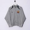 Impalavintage Fc Barcelona Nike Official Football Grey I Light Track Jacket Wholesale