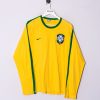 Impalavintage Brazil National Team Nike 1958 Long Sleeves Tee Hot