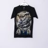 Impalavintage Caballo Cotton Black Tee Clearance