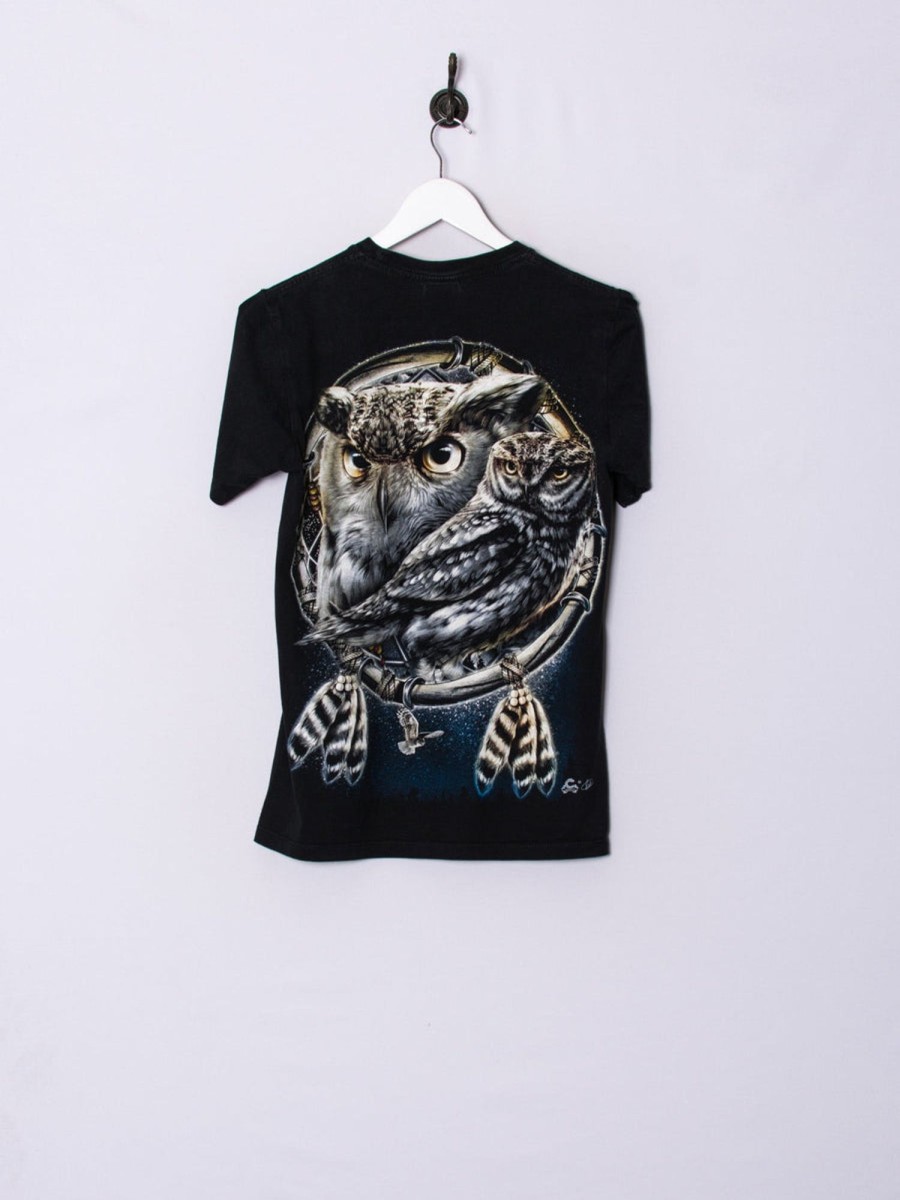 Impalavintage Caballo Cotton Black Tee Clearance