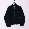 Impalavintage The North Face Navy Blue Zipper Fleece Online