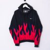 Impalavintage Nike Navy Blue Rework Ii Hoodie Clearance