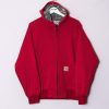 Impalavintage Carhartt Red I Zipper Hoodie New