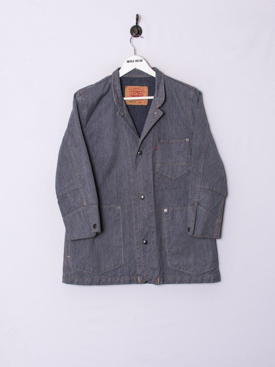 Impalavintage Levi'S Denim Long Jacket Clearance