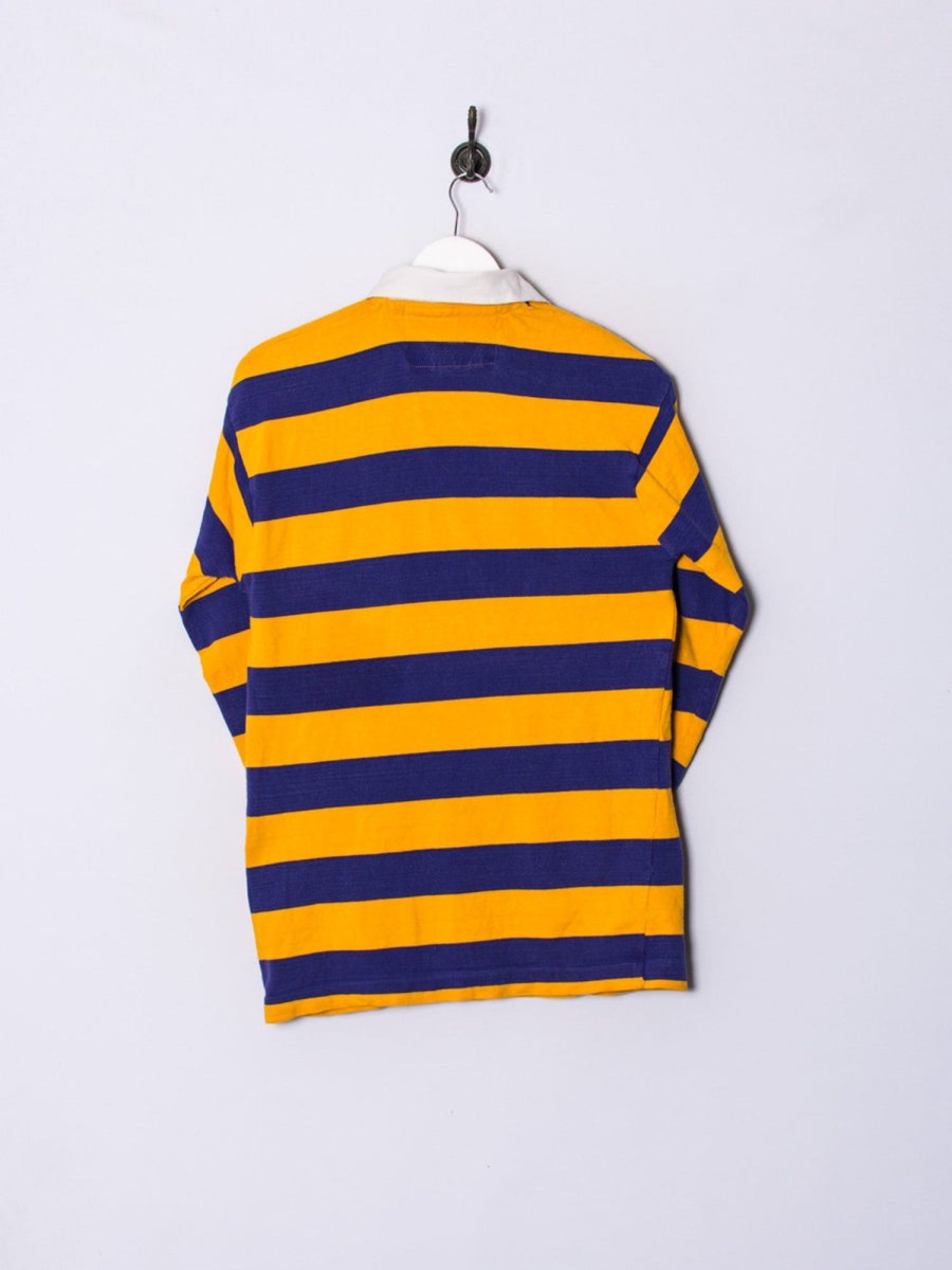 Impalavintage Lonsdale London Stripes Long Sleeves Poloshirt Online