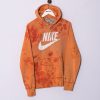 Impalavintage Nike Orange Tie Dye Hoodie Wholesale