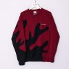 Impalavintage Columbia Red Rework Sweatshirt Clearance