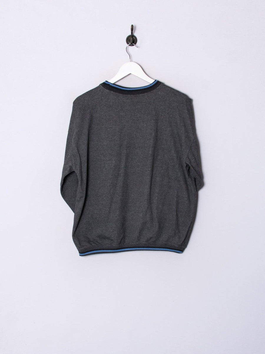 Impalavintage Basic Style Ii Grey Sweatshirt Hot