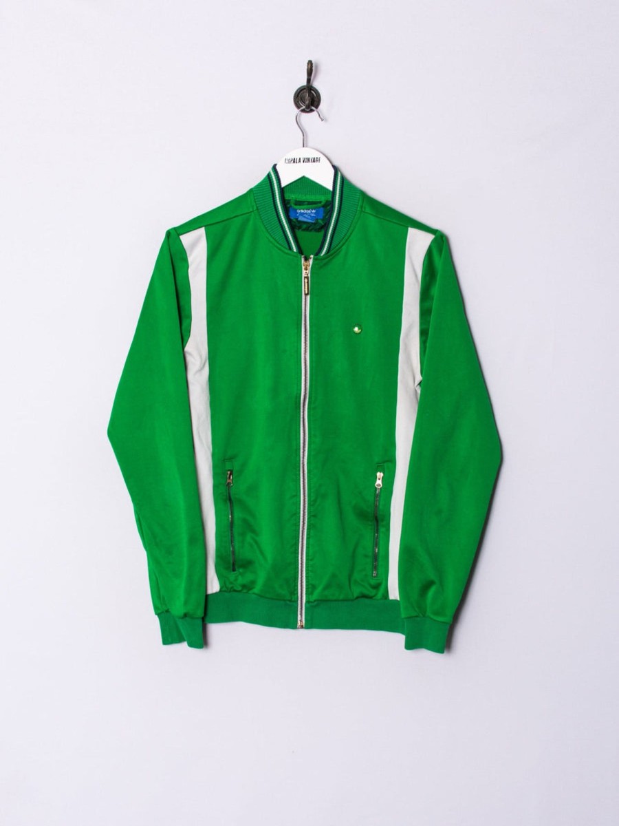 Impalavintage Adidas Originals Green Track Jacket New