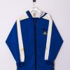 Impalavintage Adidas Blue Hooded Track Jacket Online