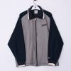 Impalavintage Reebok Grey & Blue Track Jacket Hot