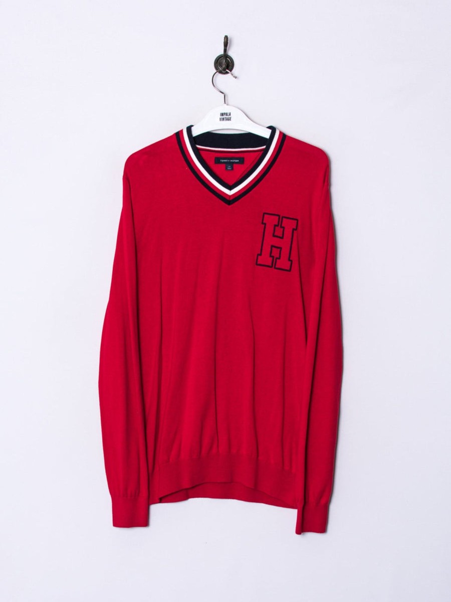 Impalavintage Tommy Hilfiger V-Neck Sweater Online