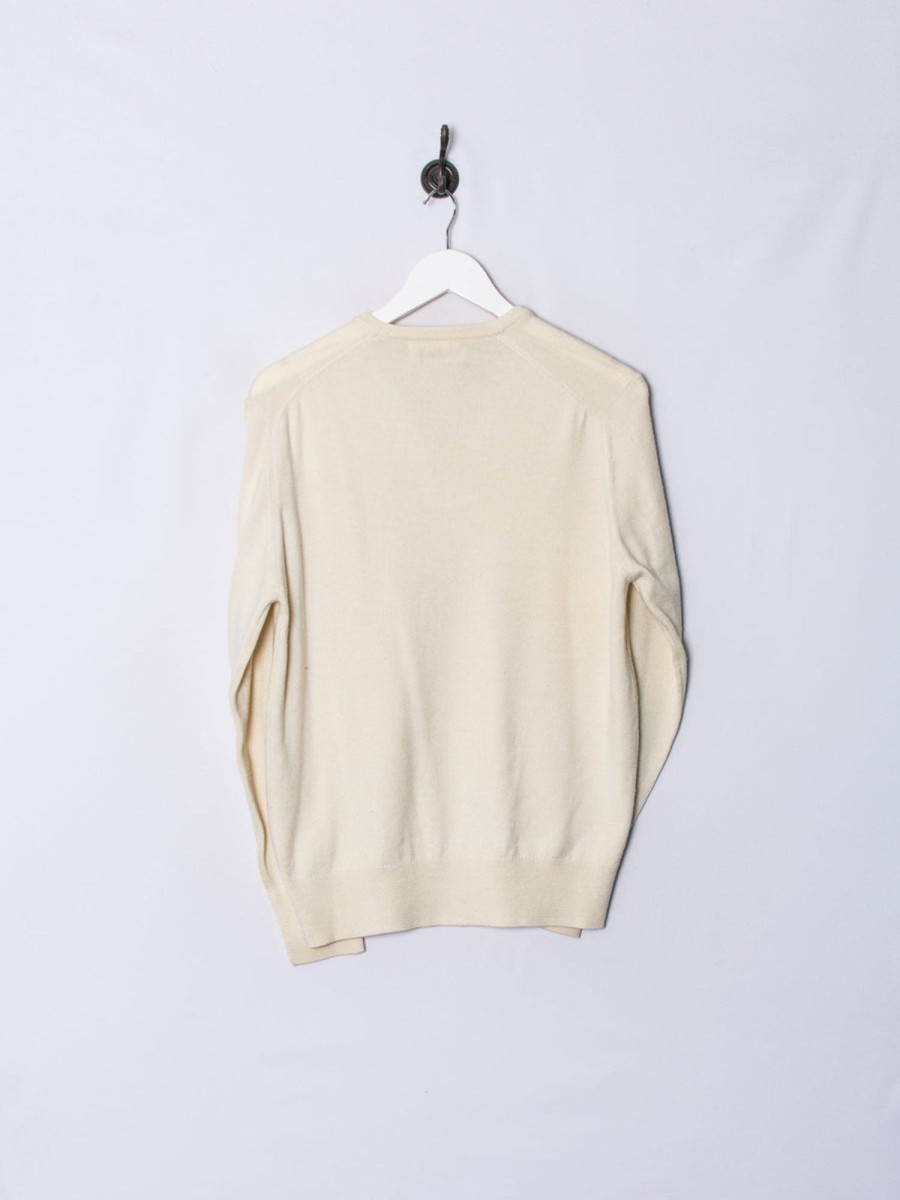 Impalavintage Fred Perry Retro V-Neck Sweater New