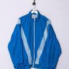 Impalavintage Fashion Blue Shell Jacket Online