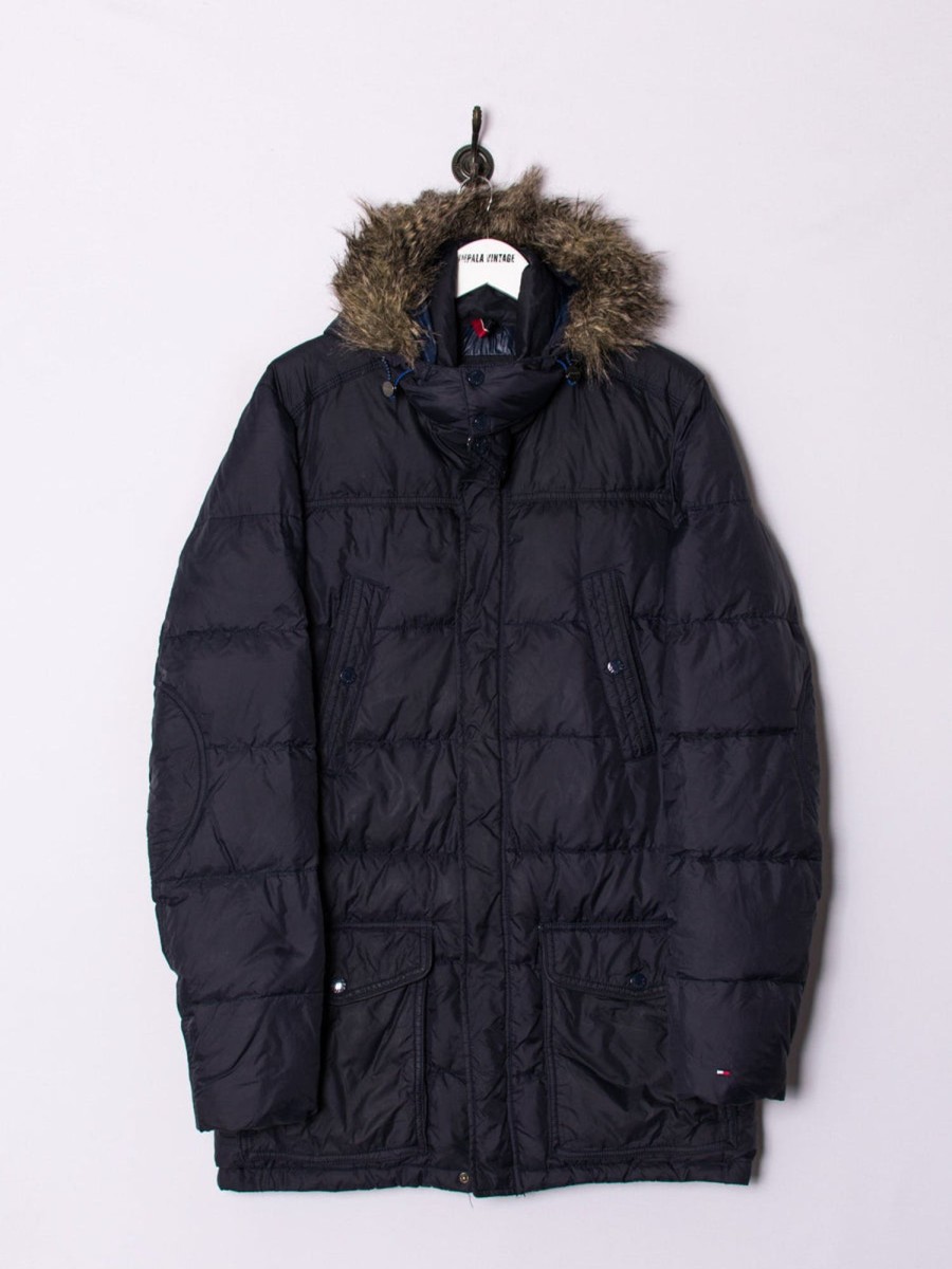 Impalavintage Tommy Hilfiger Puffer Long Jacket New