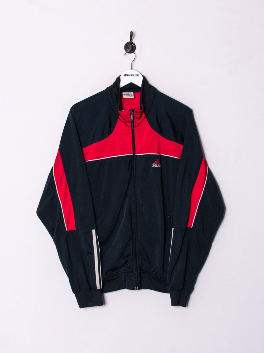 Impalavintage Adidas Blue & Red Ii Track Jacket Online