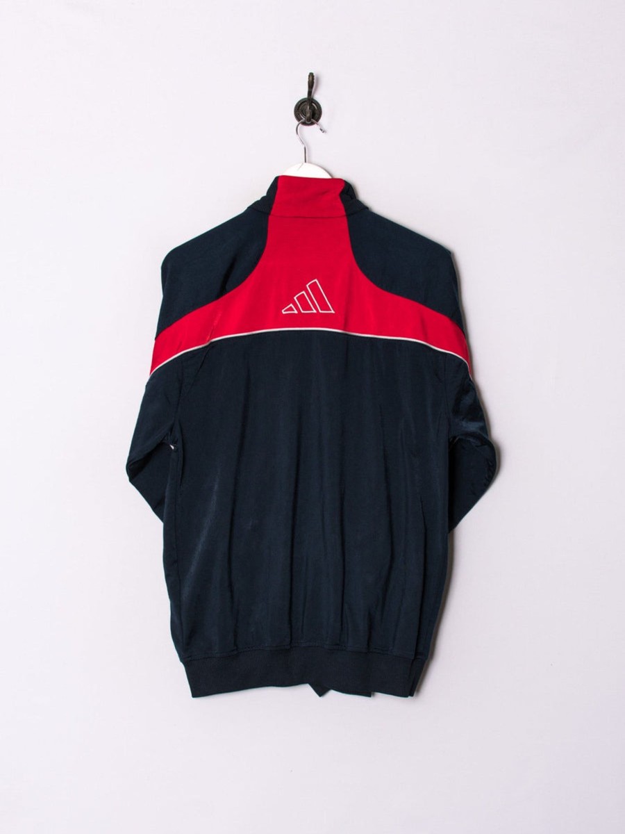 Impalavintage Adidas Blue & Red Ii Track Jacket Online