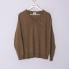 Impalavintage Lacoste V-Neck Sweater Wholesale