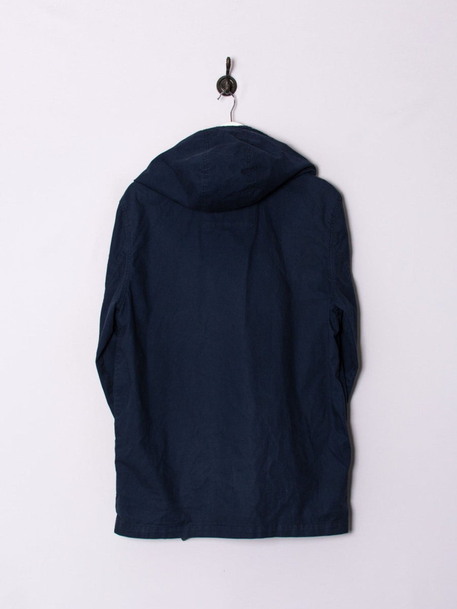 Impalavintage Tommy Hilfiger Navy Blue Long Jacket Online