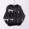 Impalavintage Black & Grey I Sweater Wholesale