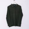 Impalavintage Polo Ralph Lauren Green Long Sleeves Poloshirt Online