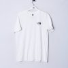 Impalavintage The North Face White Cotton Tee Wholesale