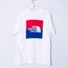 Impalavintage The North Face White Cotton Tee New