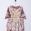 Impalavintage Happy Tie Dye Cotton Tee New