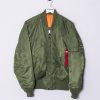 Impalavintage Alpha Industries Green Bomber Jacket Clearance