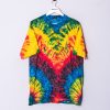 Impalavintage Reggae Tees Cotton Tie Dye Tee Clearance