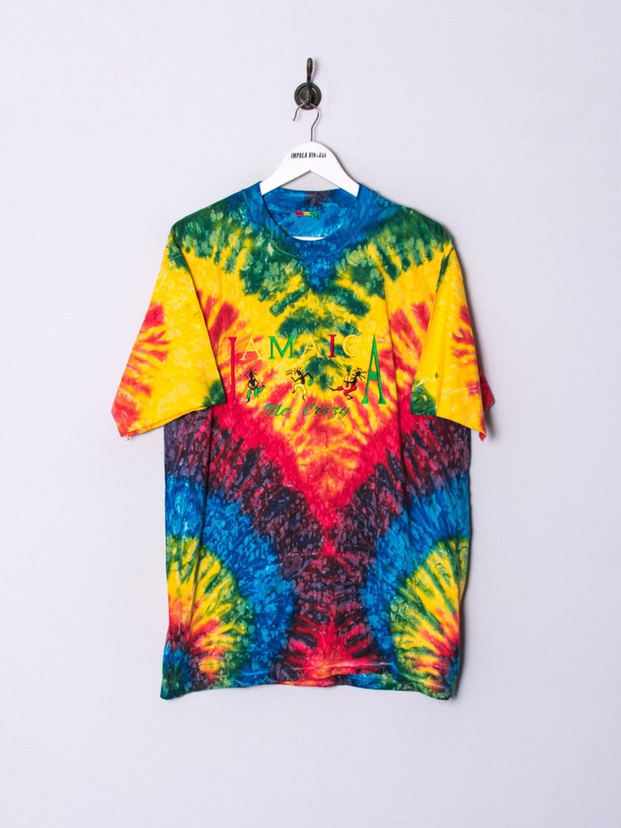 Impalavintage Reggae Tees Cotton Tie Dye Tee Clearance