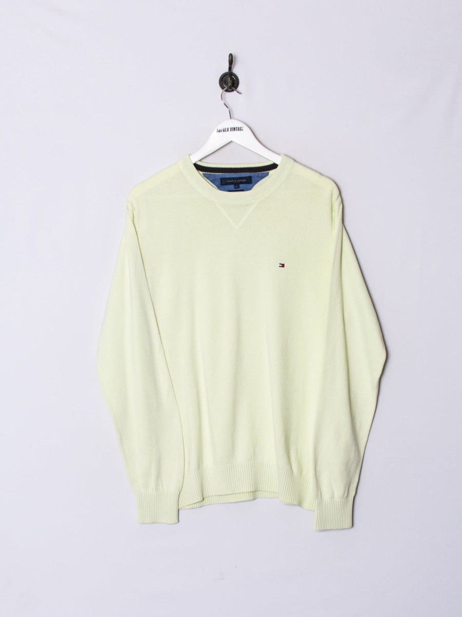 Impalavintage Tommy Hilfiger V-Neck Iv Sweater Hot