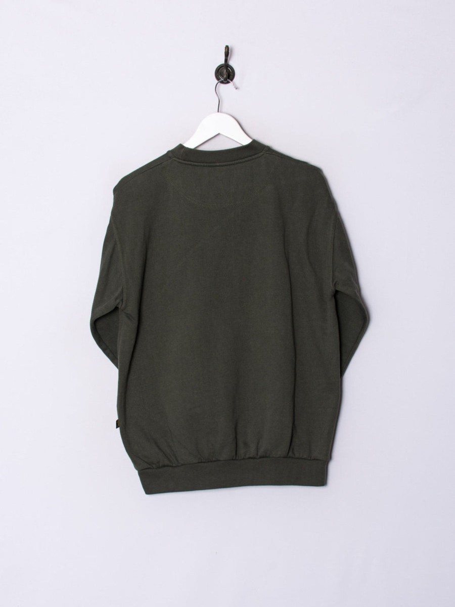 Impalavintage Alpha Industries Green Ii Sweatshirt Hot