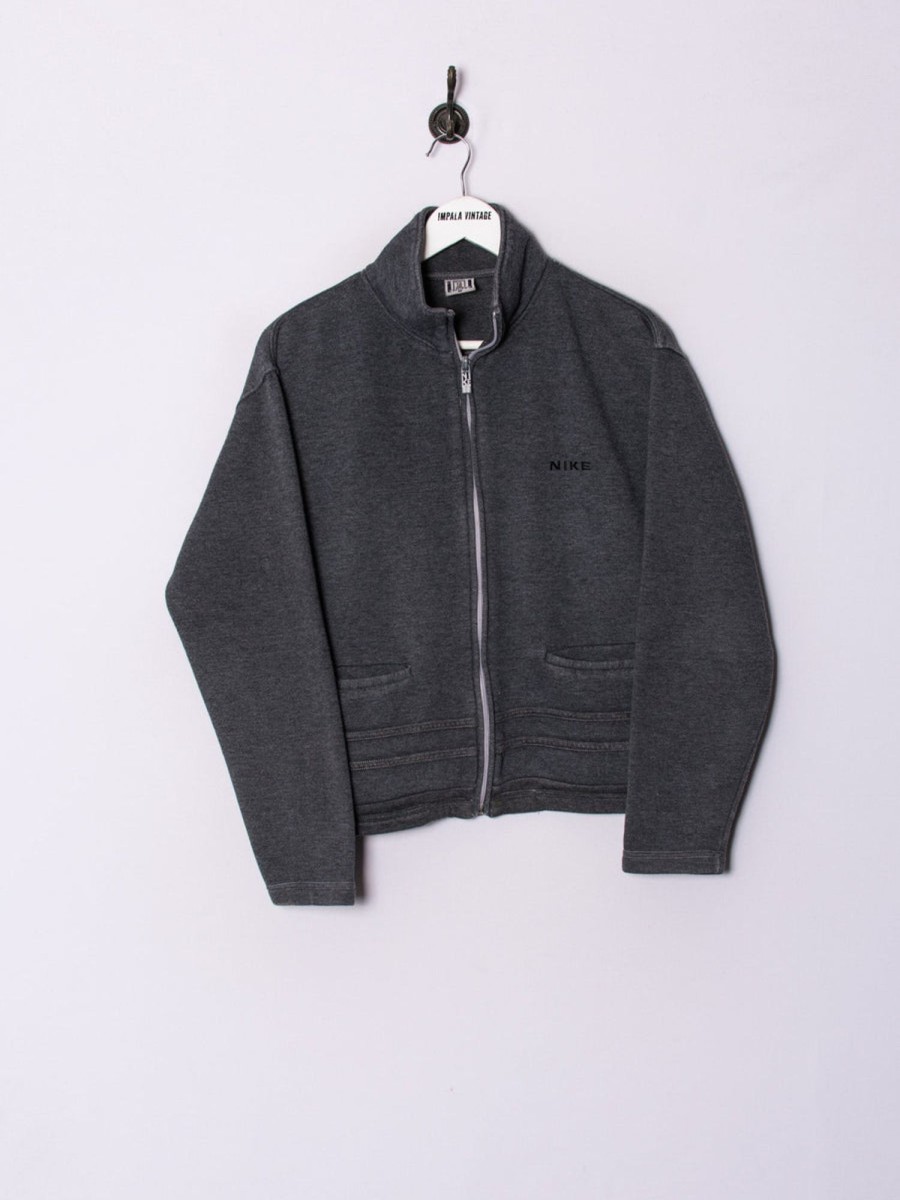 Impalavintage Nike Grey Track Jacket Online