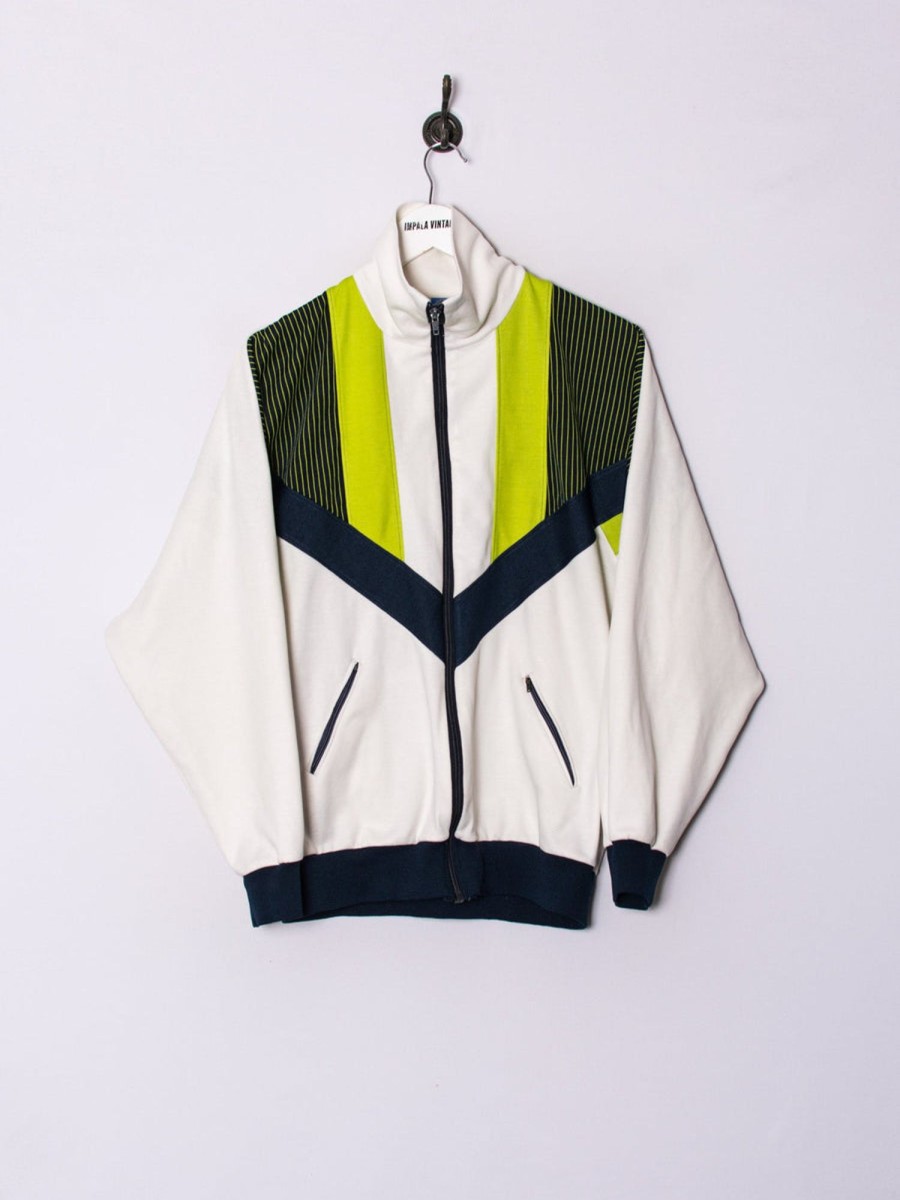 Impalavintage Green & White Track Jacket Hot