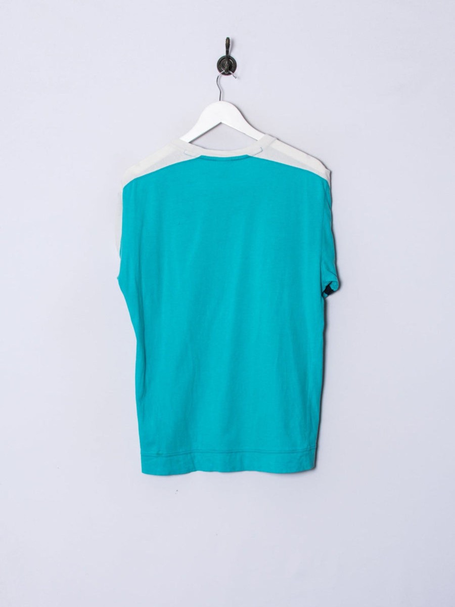 Impalavintage Fila Aquamarine Cotton Tee Online