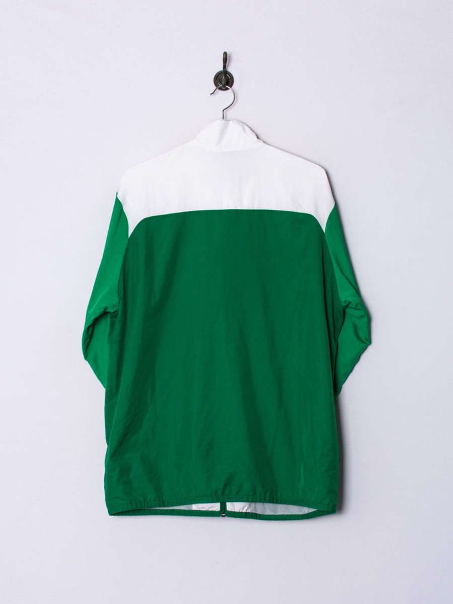 Impalavintage Puma Green & White Ii Light Jacket Hot