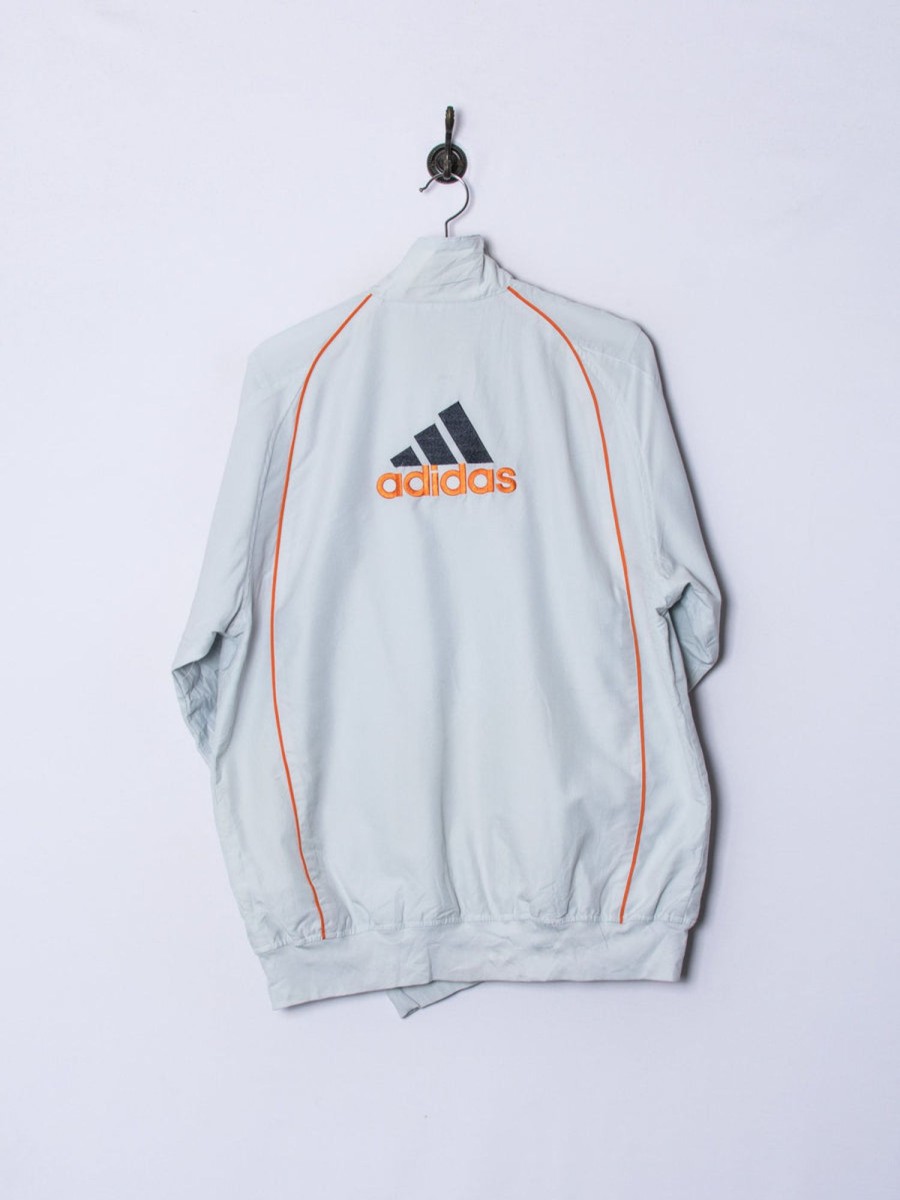 Impalavintage Adidas Grey Track Jacket New