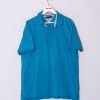 Impalavintage Tommy Hilfiger Light Blue Poloshirt Clearance