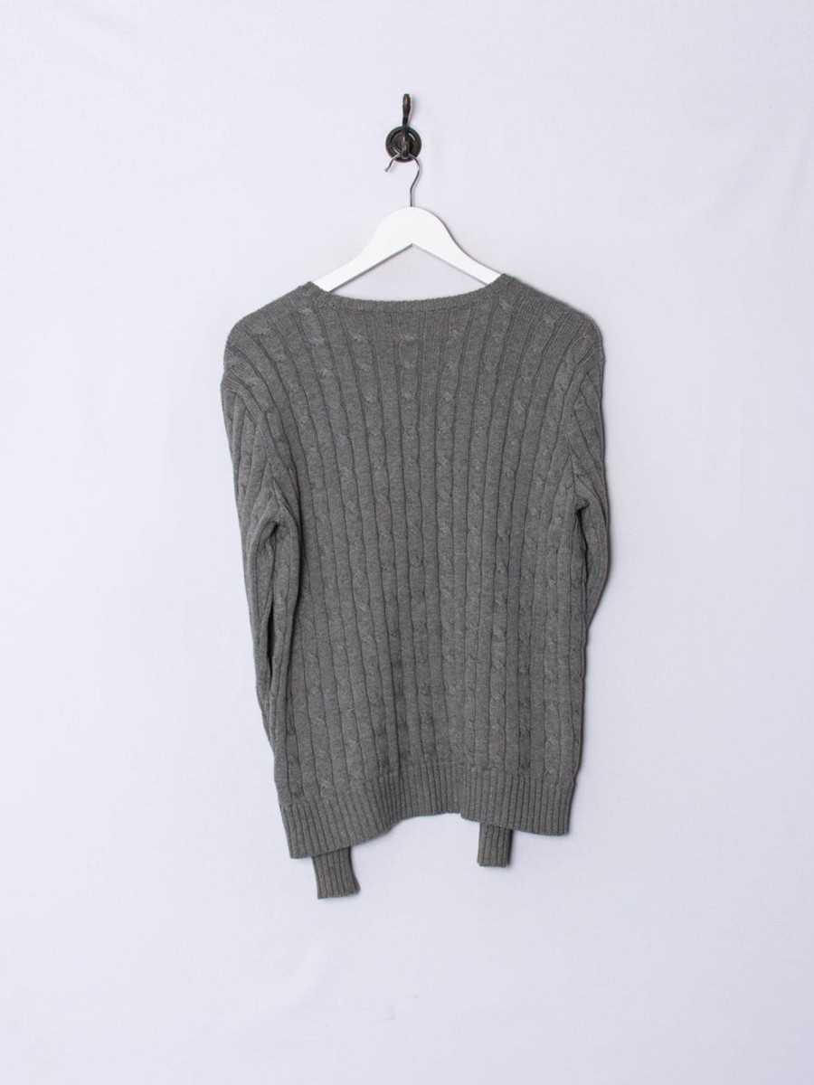 Impalavintage Polo Ralph Lauren Dark Grey Ii Sweater Best