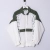 Impalavintage Trevois White & Green Jacket Hot