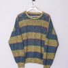 Impalavintage Stripes Pastel Sweater Wholesale