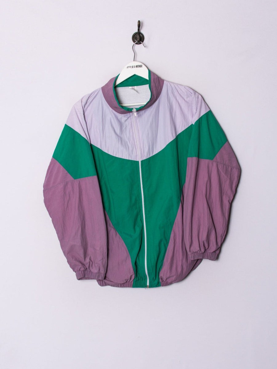 Impalavintage Green & Purple Crazy Jacket Best