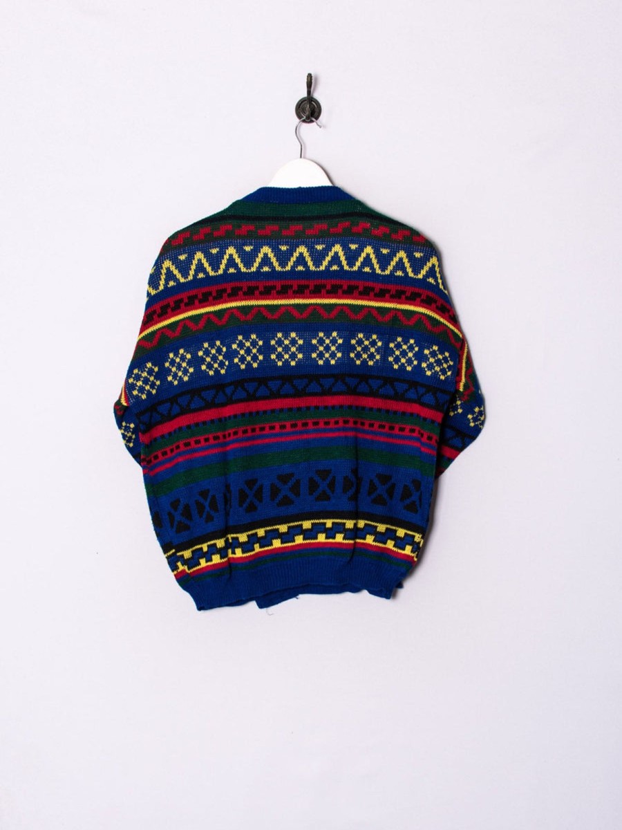 Impalavintage Blue Retro Sweater Online